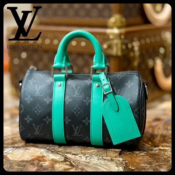 すぐ届ルイヴィトン キープオール・ショルダーバッグ25 M25885