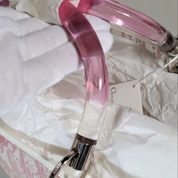【即発】ディオール ピンク×クリアトロッター クリアトート 偽物 cd2507112