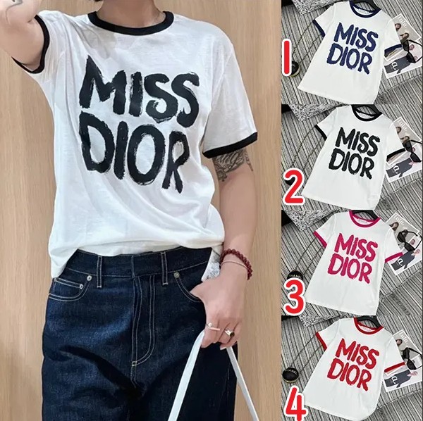 速達発送サービスディオール Graffiti コットン&リネンジャージー 453T40A4554