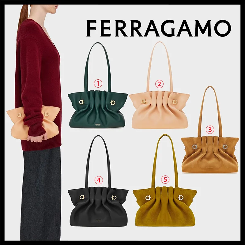 フェラガモ 並行輸入品 ソフトバッグ（S）5色 fl250801