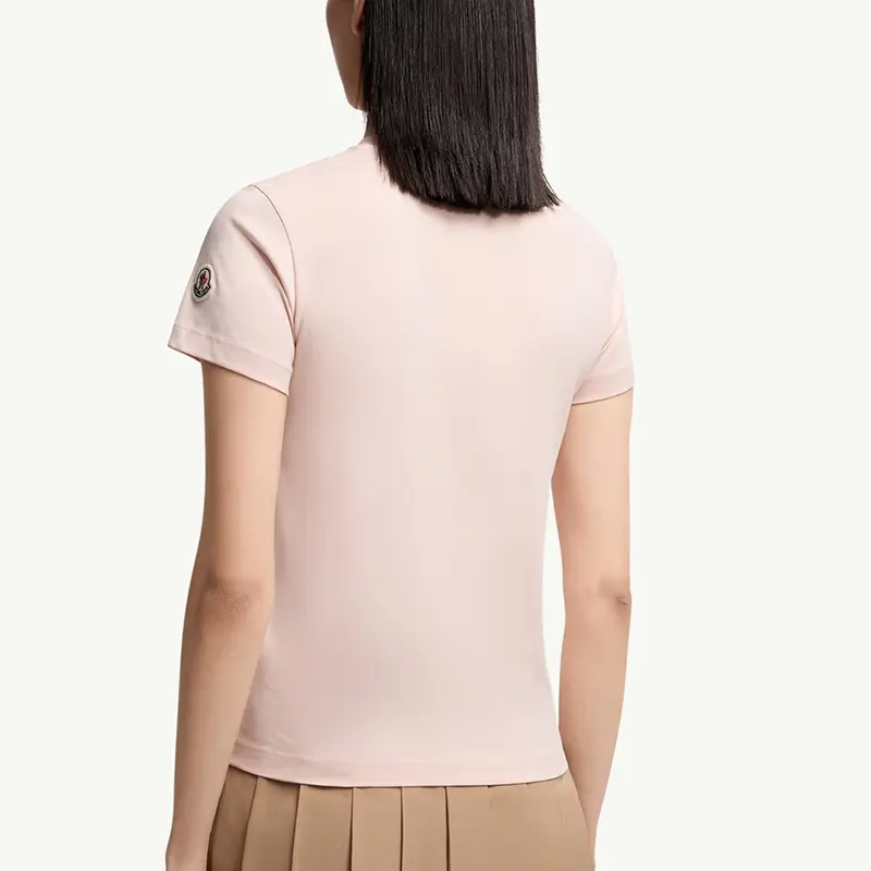 モンクレール ビーズロゴ コットン Tシャツ スーパーコピー3色 mk20250816