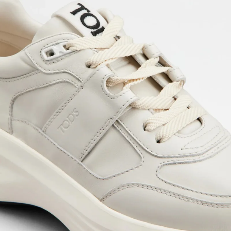 2025AWトッズ レザー ロゴ スニーカー スーパーコピー 2色 tod250806