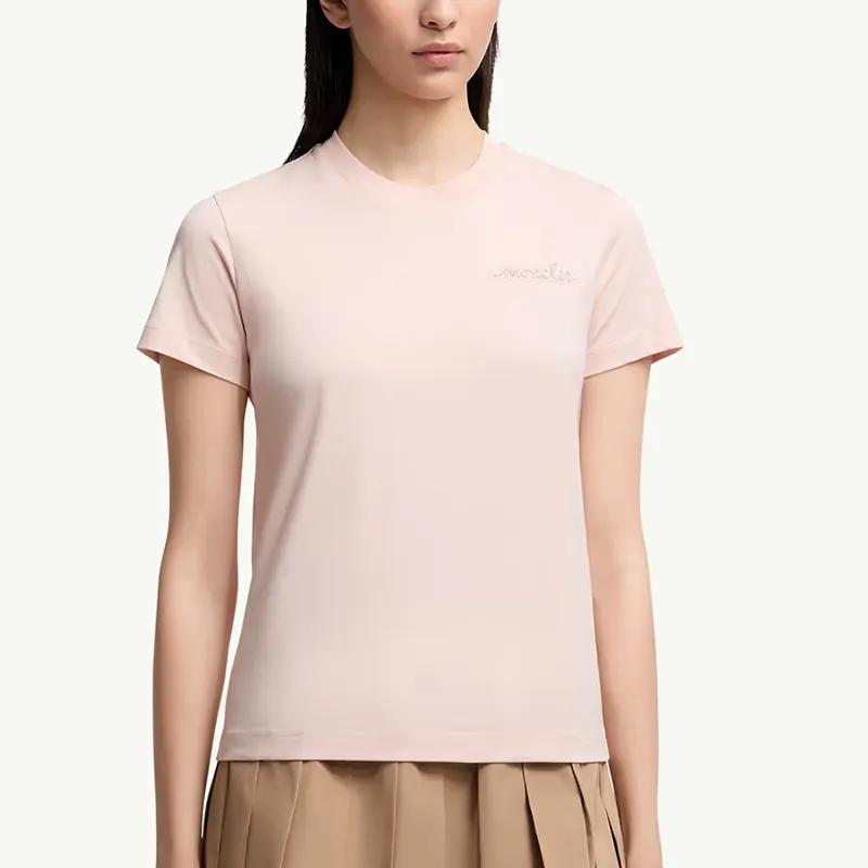 モンクレール ビーズロゴ コットン Tシャツ スーパーコピー3色 mk20250816