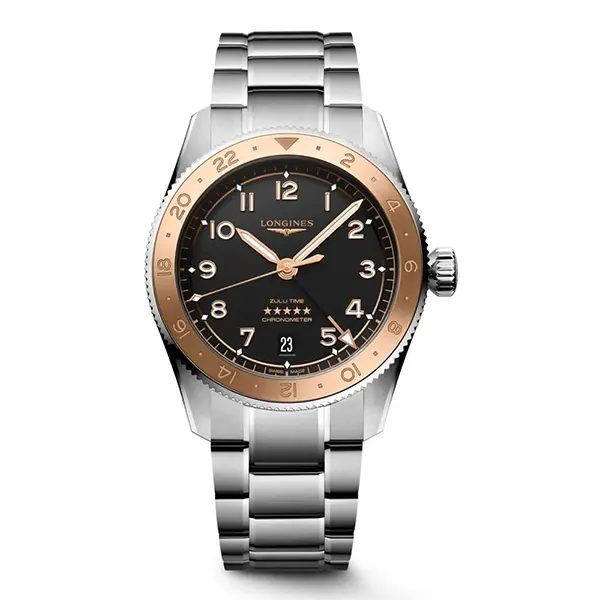 セレブ愛用中ロンジン スピリット Zulu Time 1925 L3.803.5.53.6