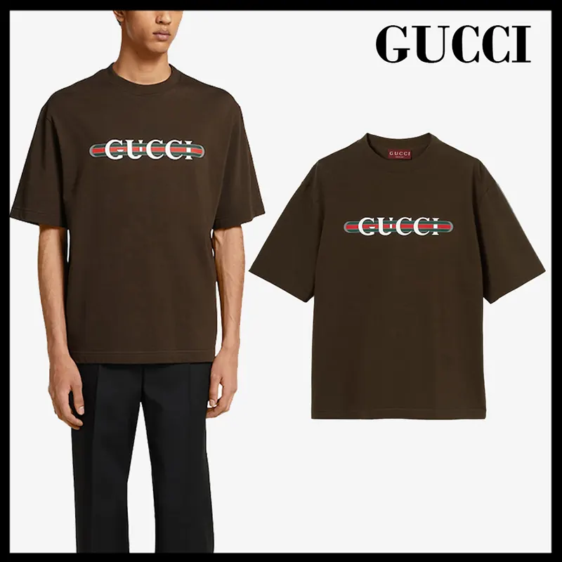 欲しい♡超限定♪グッチ プリントコットンジャージーTシャツ コピー商品 gc321123