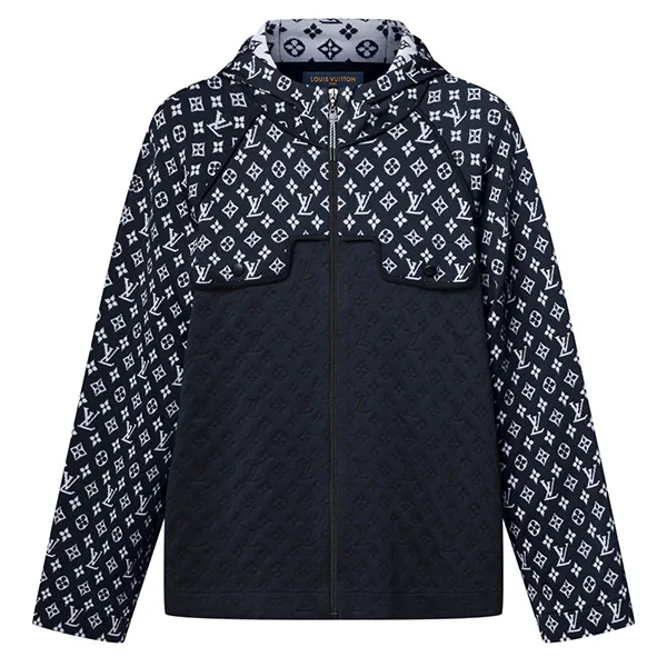 【華やかアクセント】ルイヴィトン コピー★モノグラム ジャカード ニットフーディ 1AI788