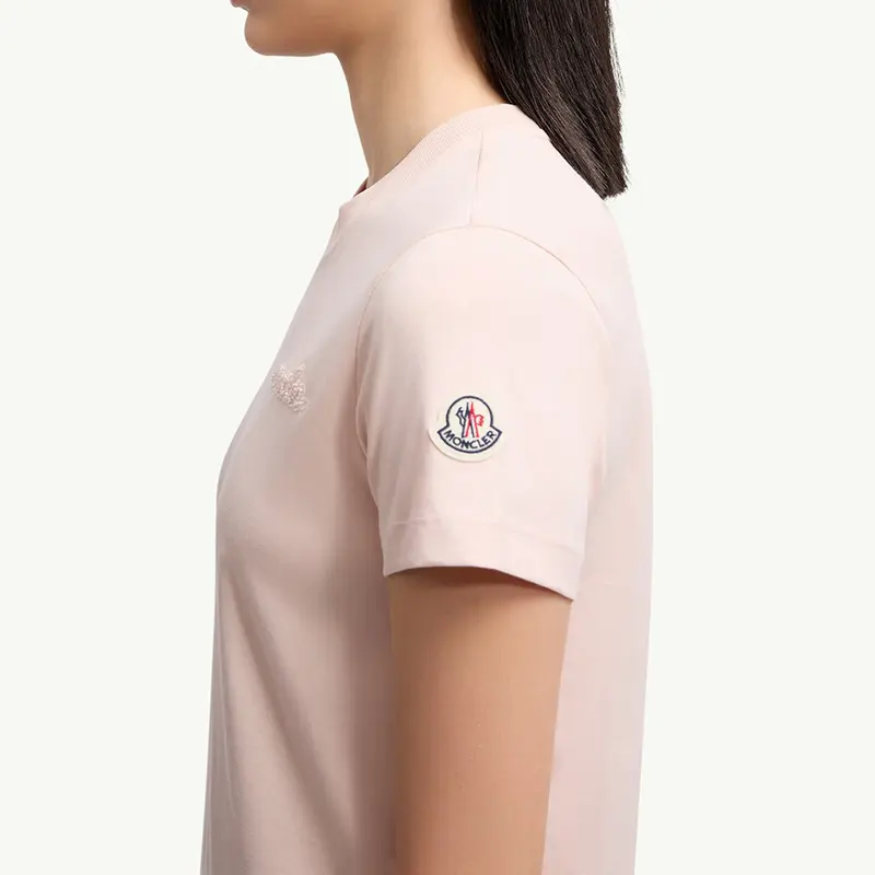 モンクレール ビーズロゴ コットン Tシャツ スーパーコピー3色 mk20250816