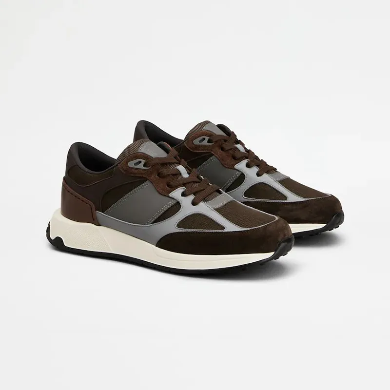 トッズ レザー ファブリック スニーカー スーパーコピー 3色 tod250809