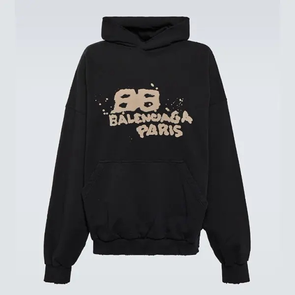【かわいくて上品♪】バレンシアガ BBアイコン フーディー コピー 620947TNVQ11059