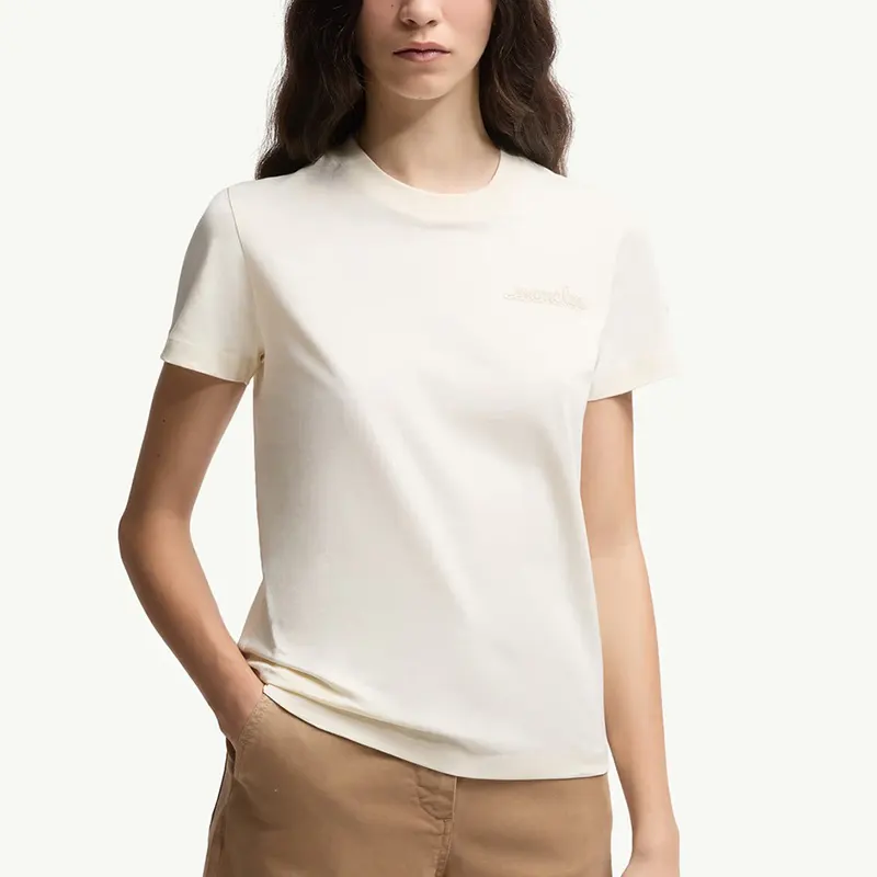 モンクレール ビーズロゴ コットン Tシャツ スーパーコピー3色 mk20250816