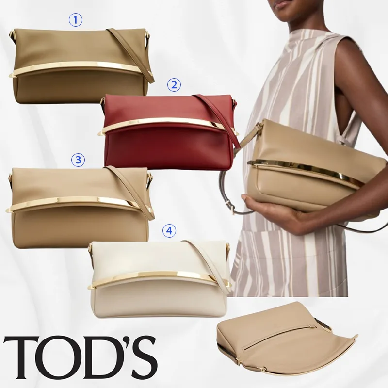 速達発送サービストッズ n級品 マゼンタバッグ スモールレザー フラップ ショルダー 4色 tod250805