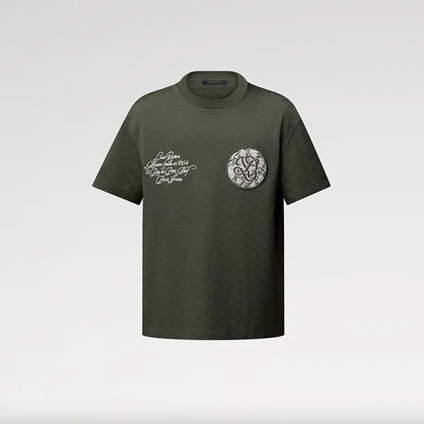 お洒落メンズ☆ルイヴィトン★ダミエピケTシャツ 偽物 1AGKLH