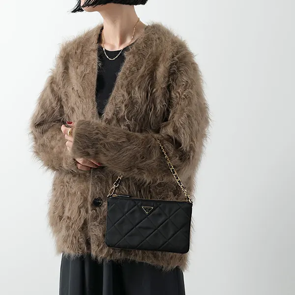 【即納OK】プラダ キルティングナイロンミニショルダー 1NI054