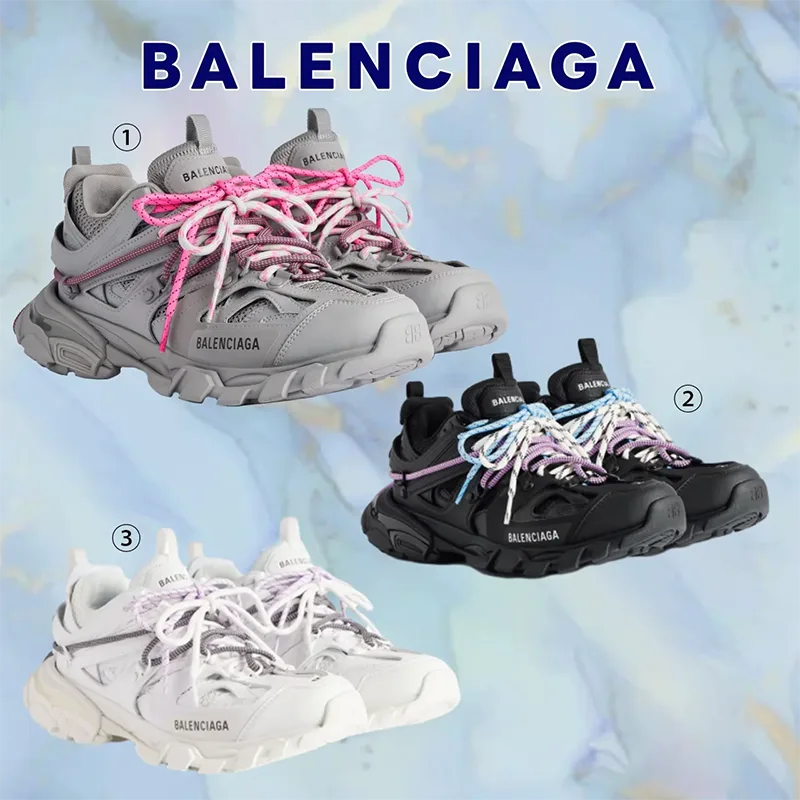 バレンシアガ ユニセックス トラック スニーカー 並行輸入品 3色 blsj885448