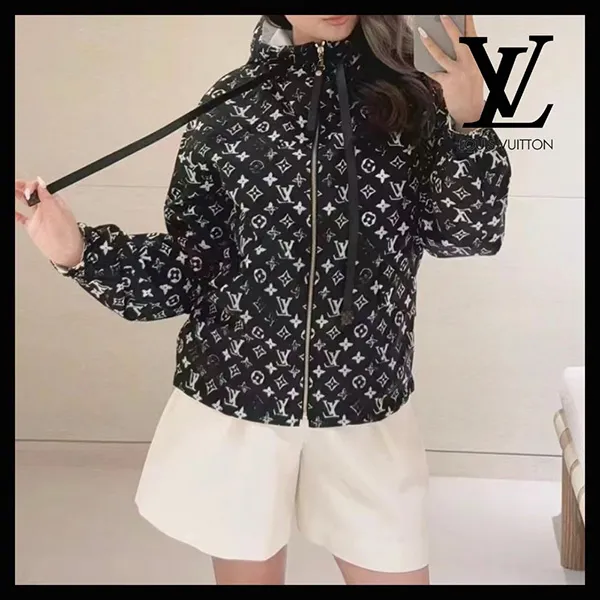 便利で【ゆったりオシャレ♪】ルイヴィトン 偽物★モノグラムパーカ 1AFZH2