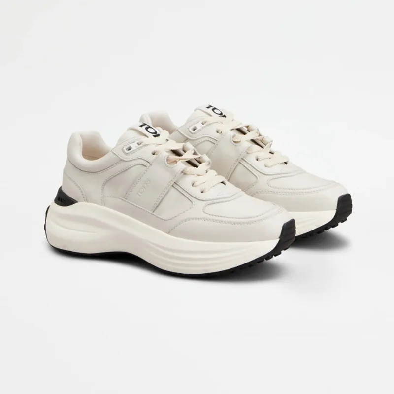 2025AWトッズ レザー ロゴ スニーカー スーパーコピー 2色 tod250806