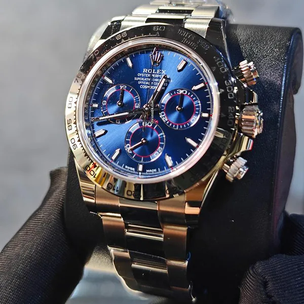 バーゼルワン ロレックス デイトナ コピー ブルーダイヤル ホワイトゴールド 40MM 126509-0005