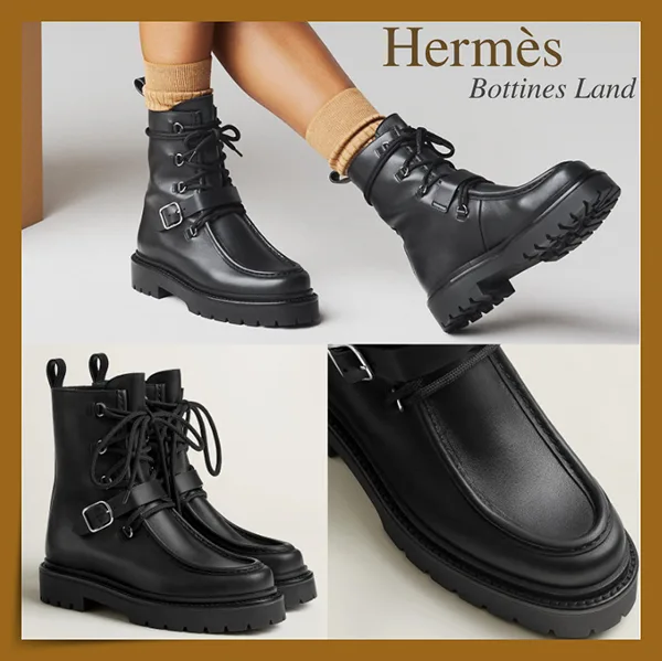 [一番信用]【エルメス】Land ブーツ コピー ladies H252104Z この秋冬に カジュアル お洒落