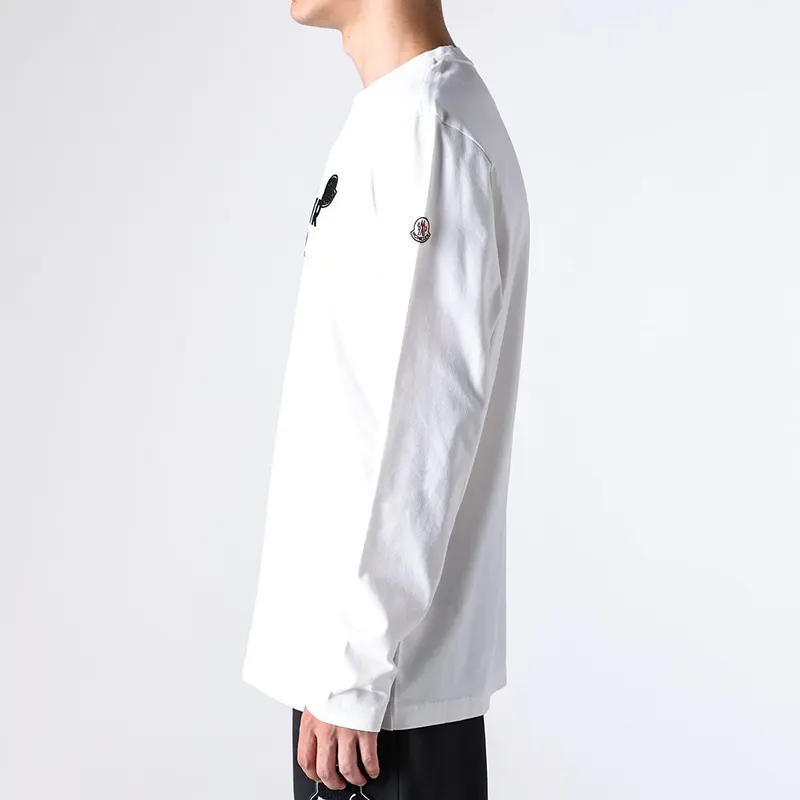 ユニークなデザインモンクレール ロゴ ロングスリーブ 长袖 Tシャツ 並行輸入品 2色 mk21135521