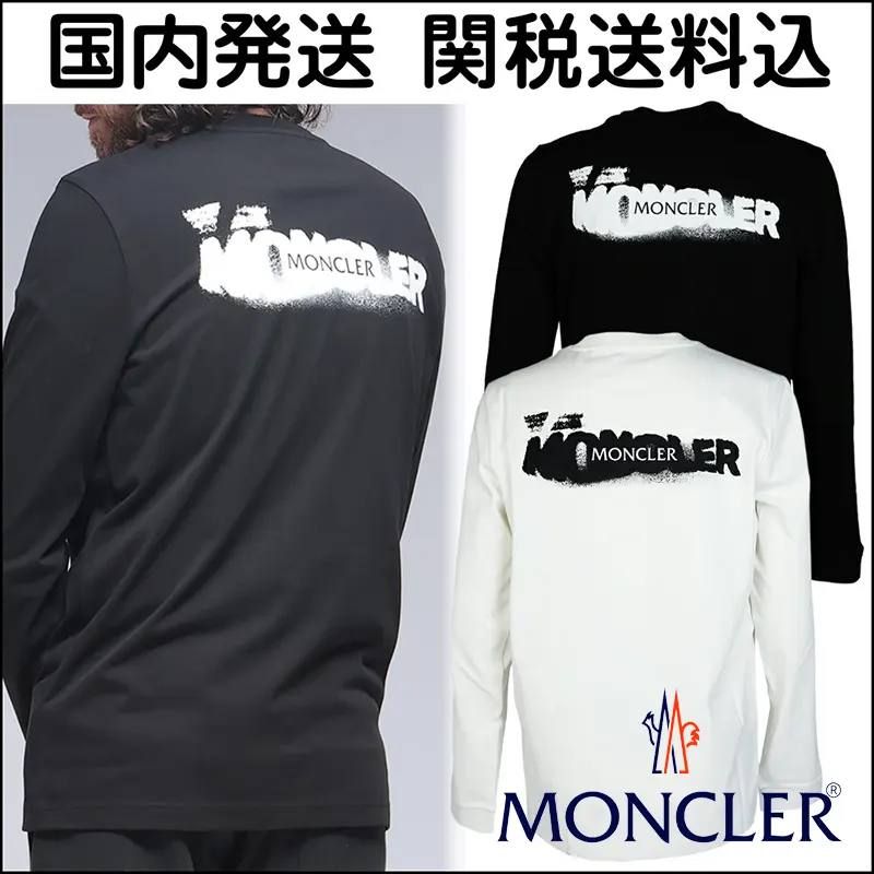 完売必至モンクレール n級品 グラフィック ロング Tシャツ 2色 mk31156263