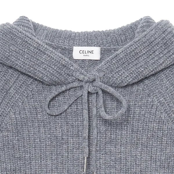 セリーヌ★可愛いリボンひもロゴフーディ 偽物 2A36T423P1