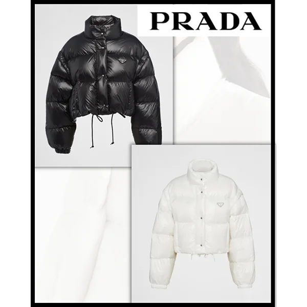 プラダ リナイロン コンバーチブル ダウンジャケット 291805_11A9【2WAY可能】
