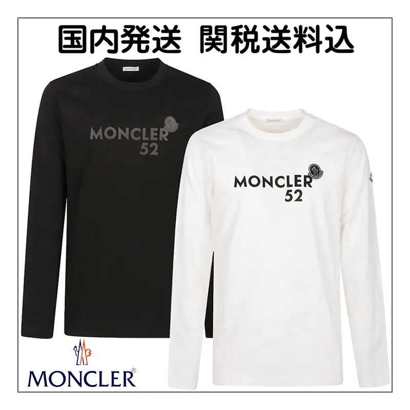 ユニークなデザインモンクレール ロゴ ロングスリーブ 长袖 Tシャツ 並行輸入品 2色 mk21135521