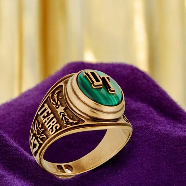 人気急上昇ディオール TEARS 偽物 コラボ リング /ゴールド&マラカイト cd25912