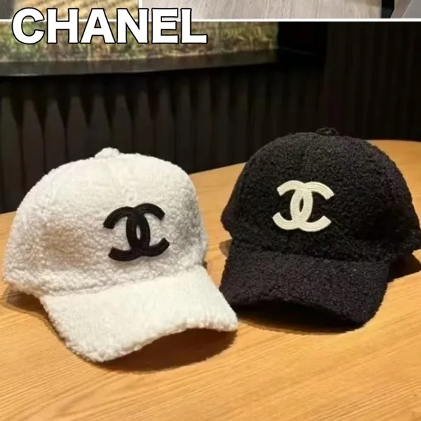 【スタイリッシュ♪】即完予感 シャネル キャップ ロゴ ココマーク 帽子 コピー ウール 黒 AAB264 B21477 U2771