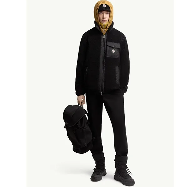 モンクレール N級品◆ポケット付きテディ ジップアップ パーカー K20918G0004389B59