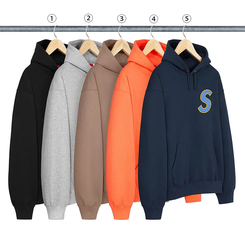 シュプリーム Sロゴ スウェット パーカー 並行輸入品 5色 sp1522445