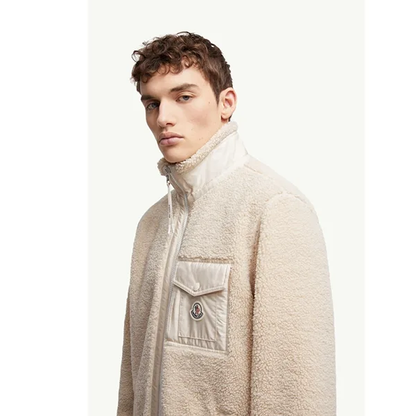 モンクレール N級品◆ポケット付きテディ ジップアップ パーカー K20918G0004389B59