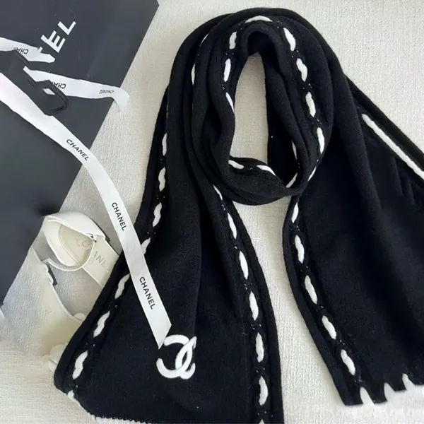 最新でオシャレ25A プレゼントにも人気 シャネル CCロゴ ストール マフラー コピー AAB111 B20763 U1258