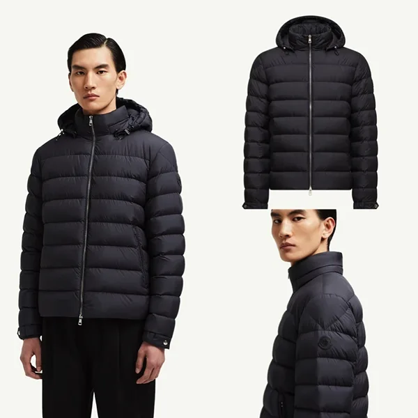 モンクレール ARNEB ダウンジャケット 偽物 ブラック K20911A0012