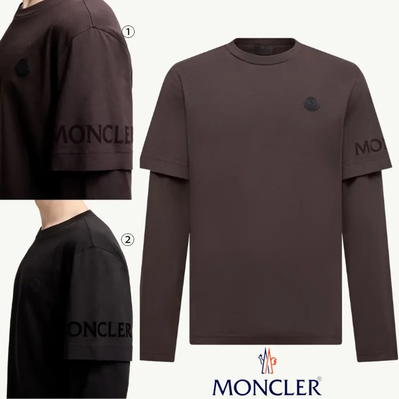 モンクレール ダブルスリーブコットンTシャツ スーパーコピー 2色 mk1152455