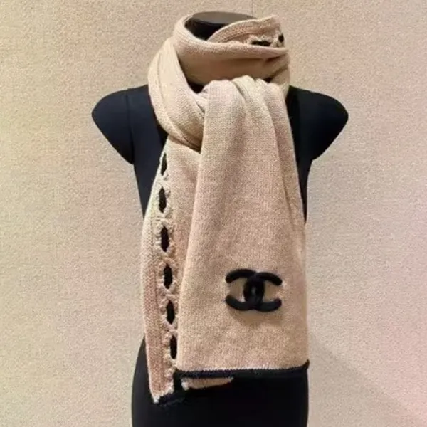 最新でオシャレ25A プレゼントにも人気 シャネル CCロゴ ストール マフラー コピー AAB111 B20763 U1258