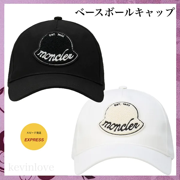 追跡付モンクレール ロゴパッチ ベースボールキャップ コピー mc259236