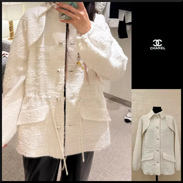 上質なツイード♪【シャネル コピー】コットンツイード パーカ♡P79028-V71211-00100