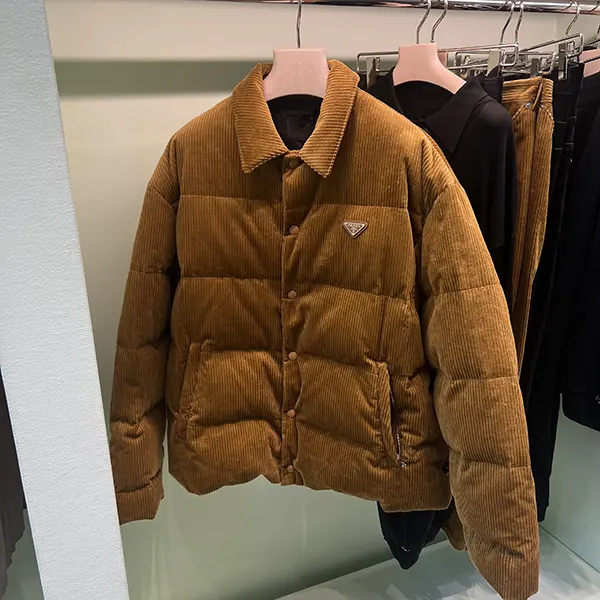 プラダ コーデュロイ ダウンジャケット コピー SGC694_13YO_F0346_S_OOO