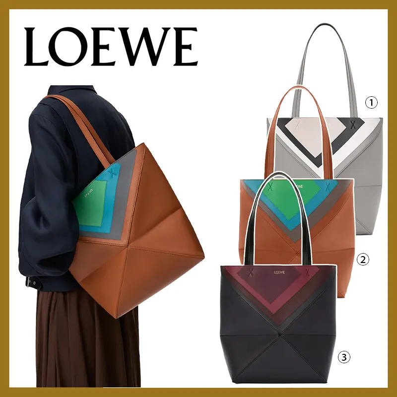 N級品ロエベ パズルフォルド トート ミディアム 並行輸入品 3色 ly166654