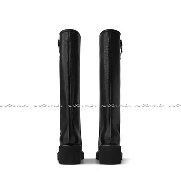 ★話題沸騰★上品レザー☆【ルイヴィトン】ジップ ハイブーツ コピー 1AICEI