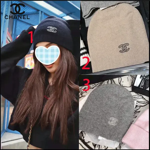 シャネル ニット帽 偽物 25B 新作 CCマーク AAA748-B19217-NACWY