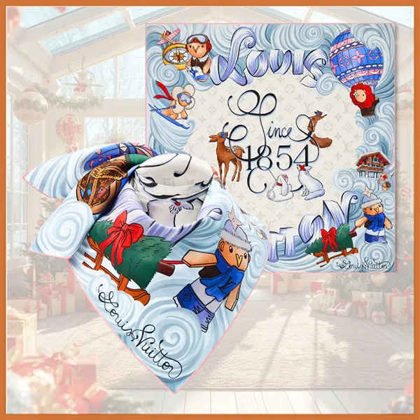 在庫ありルイヴィトン コピー カレ70･ヴィヴィエンヌ ウィンターホリデー M97192