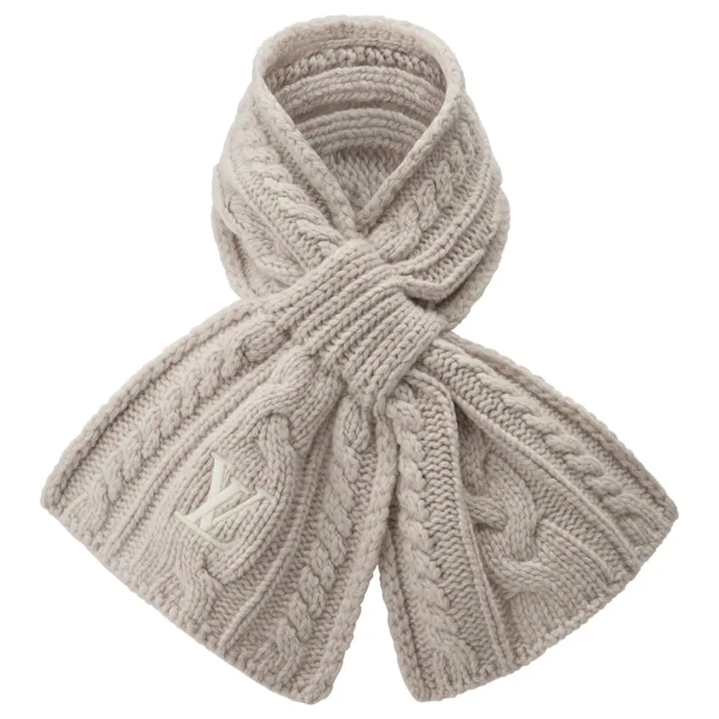 ルイヴィトン スーパーコピー ニットマフラー ロゴ刺繍入り 3色 M96754