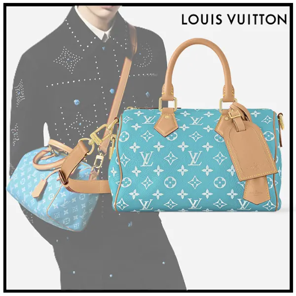 人気No1ルイヴィトン スピーディP9 バンドリエール25 ターコイズ M11561