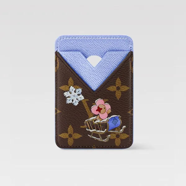 クリスマス限定♪【ルイヴィトン】ポルト カルト・マグネット 偽物 カードケース M26475