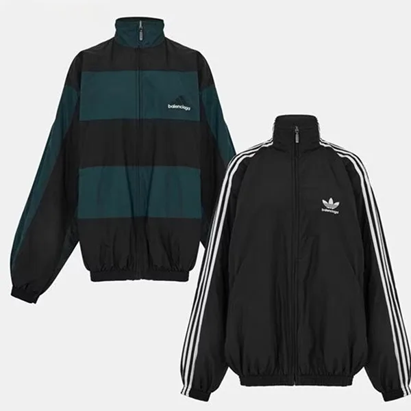 コラボ バレンシアガ アディダス リバーシブル ボンバージャケット コピー 725294TN