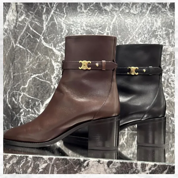 セリーヌ ショートブーツ パチモン ギャランス トリオンフ 365013891C