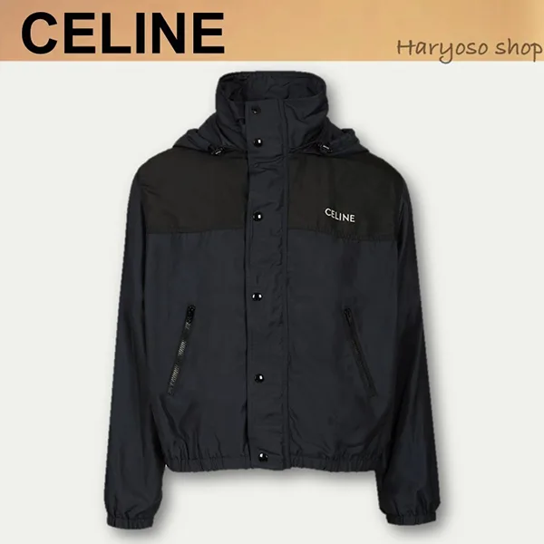 自然で上品なデザインセリーヌ パチモン HOMME★ナイロン ウィンドブレーカー RV0SV0K56.07MR