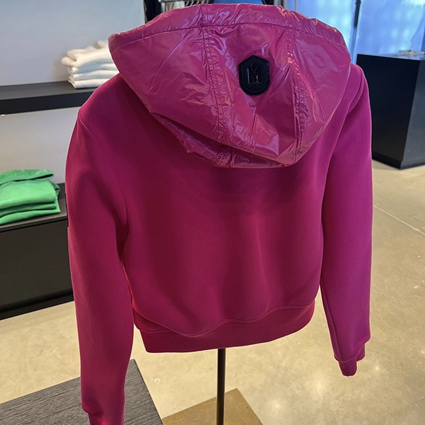 口コミ異素材組み合わせ【マッカージュ】Ramona ラモーナ ジャケット 偽物 c25103104